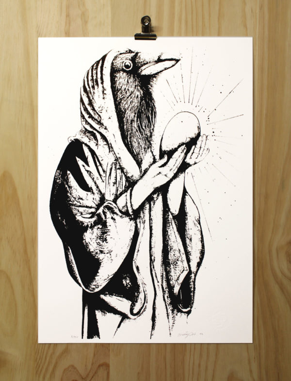VIRGIN MARY | GLICEÉ PRINT - Image 3