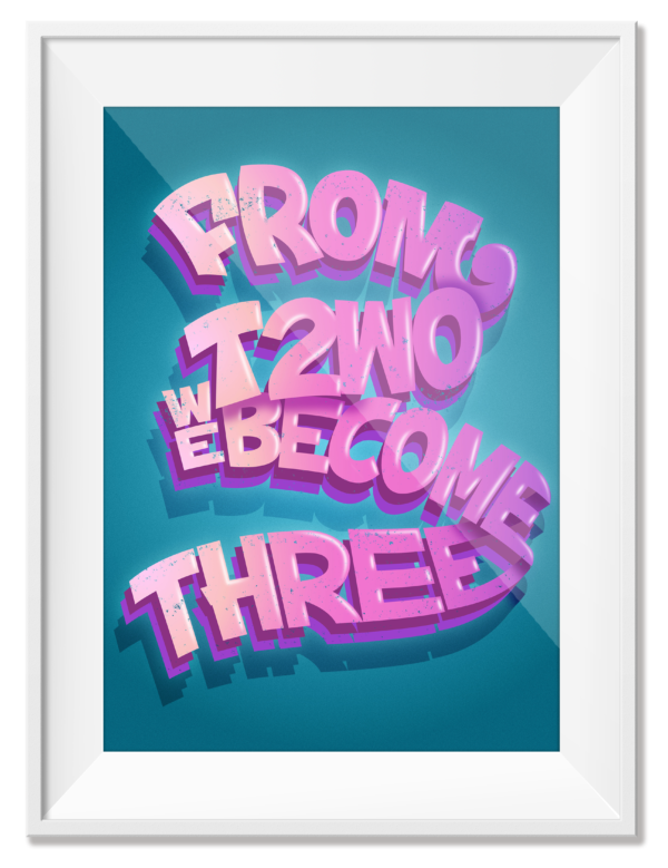 FROM T2WO WE BECOME THREE