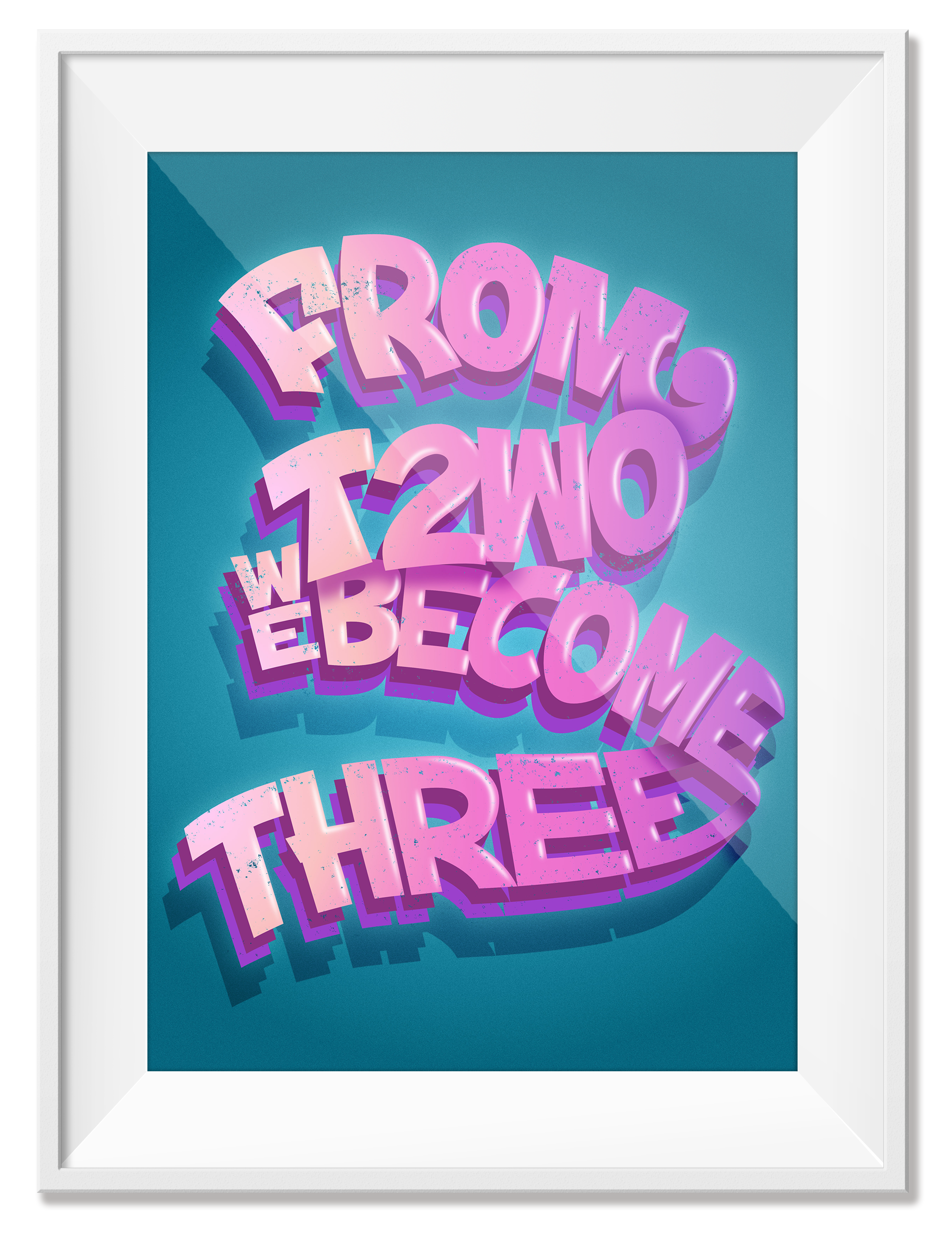 FROM T2WO WE BECOME THREE